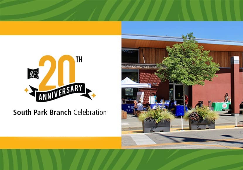 South Park Branch 20th Anniversary Celebration / Celebración del 20.º aniversario de la sucursal de South Park