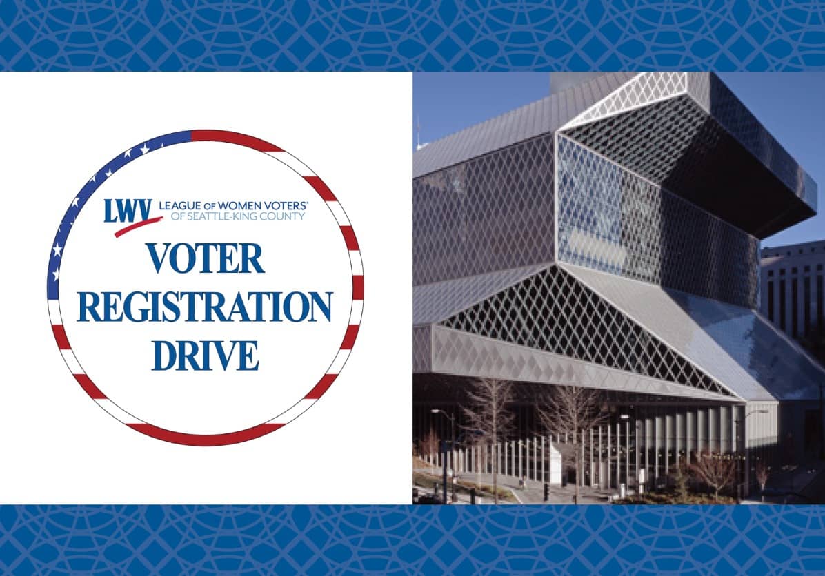 Voter Registration Drive by League of Women Voters