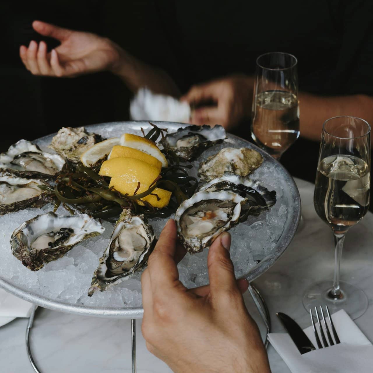 An Oyster Affair at Americain