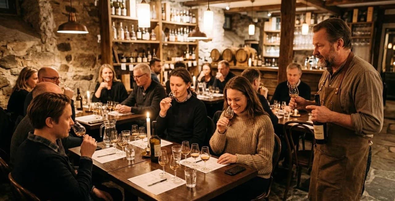 Calvados tasting