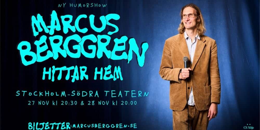 Marcus Berggren - standup in Swedish