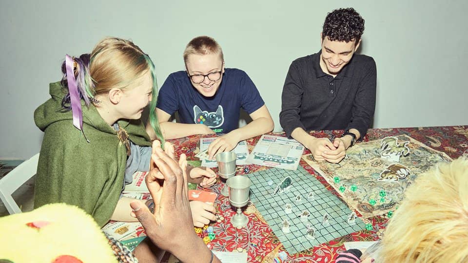Role-playing games during the autumn break