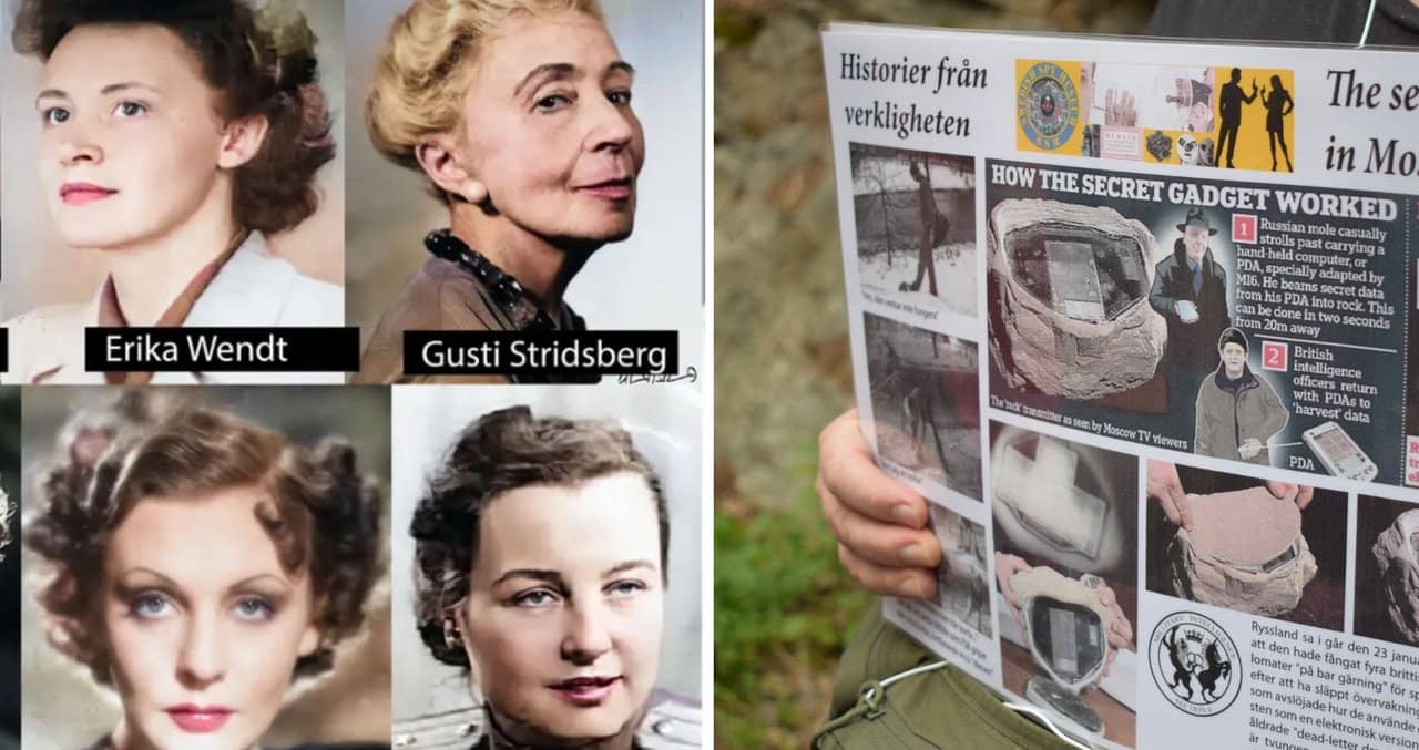 Spy women in Stockholm