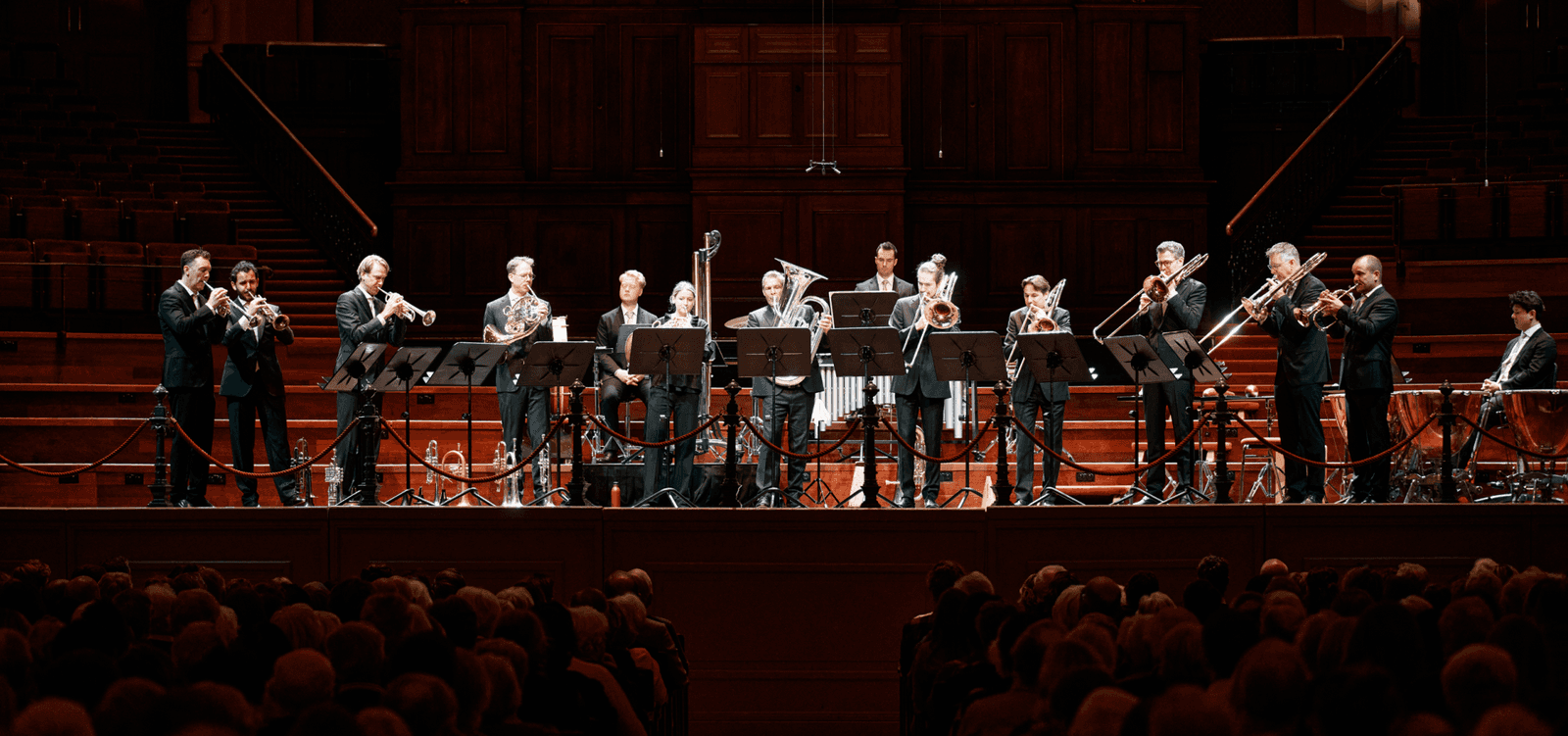 Koperblazers van het Concertgebouworkest spelen Tsjaikovski’s Notenkraker
