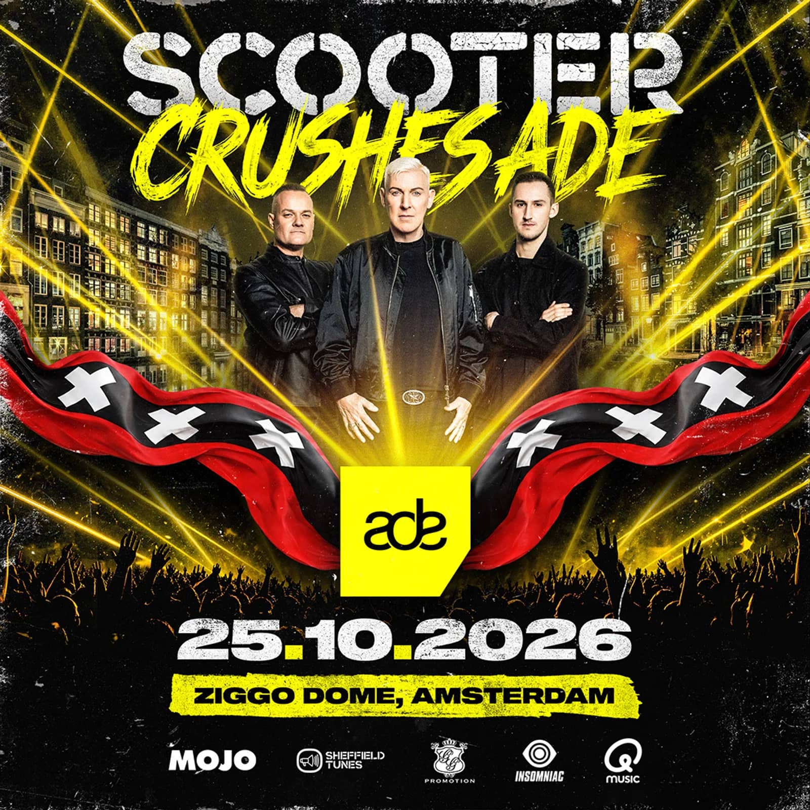 Scooter crushes ADE
