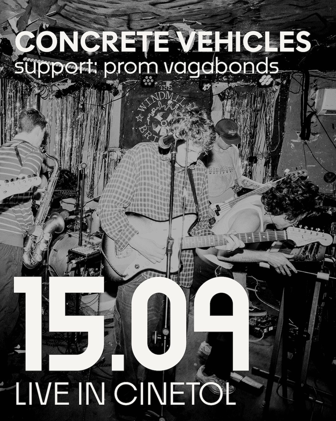 Concrete Vehicles + support: Prom Vagabonds