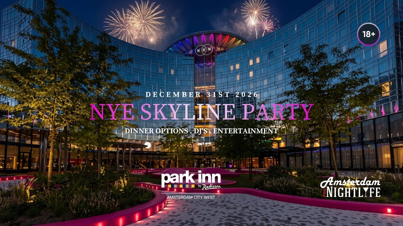 NYE Rooftop Party | Park Inn by Radisson