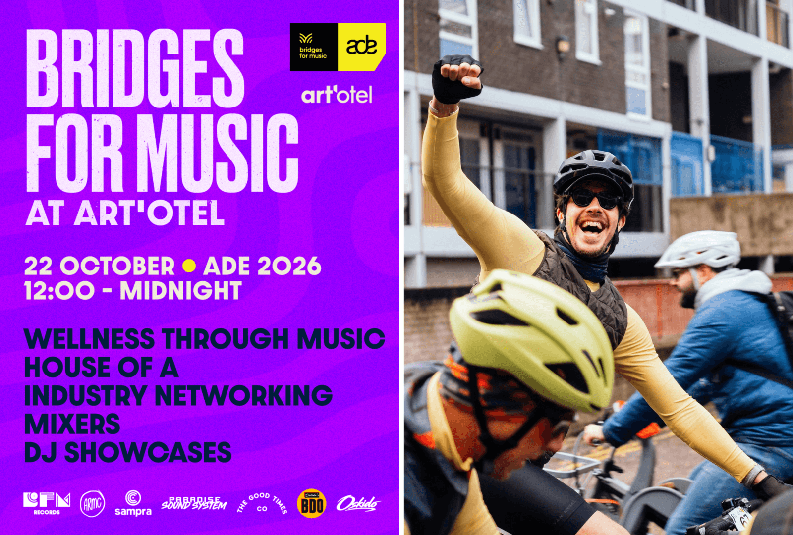 ADE at art'otel - Bridges for Music x House of A