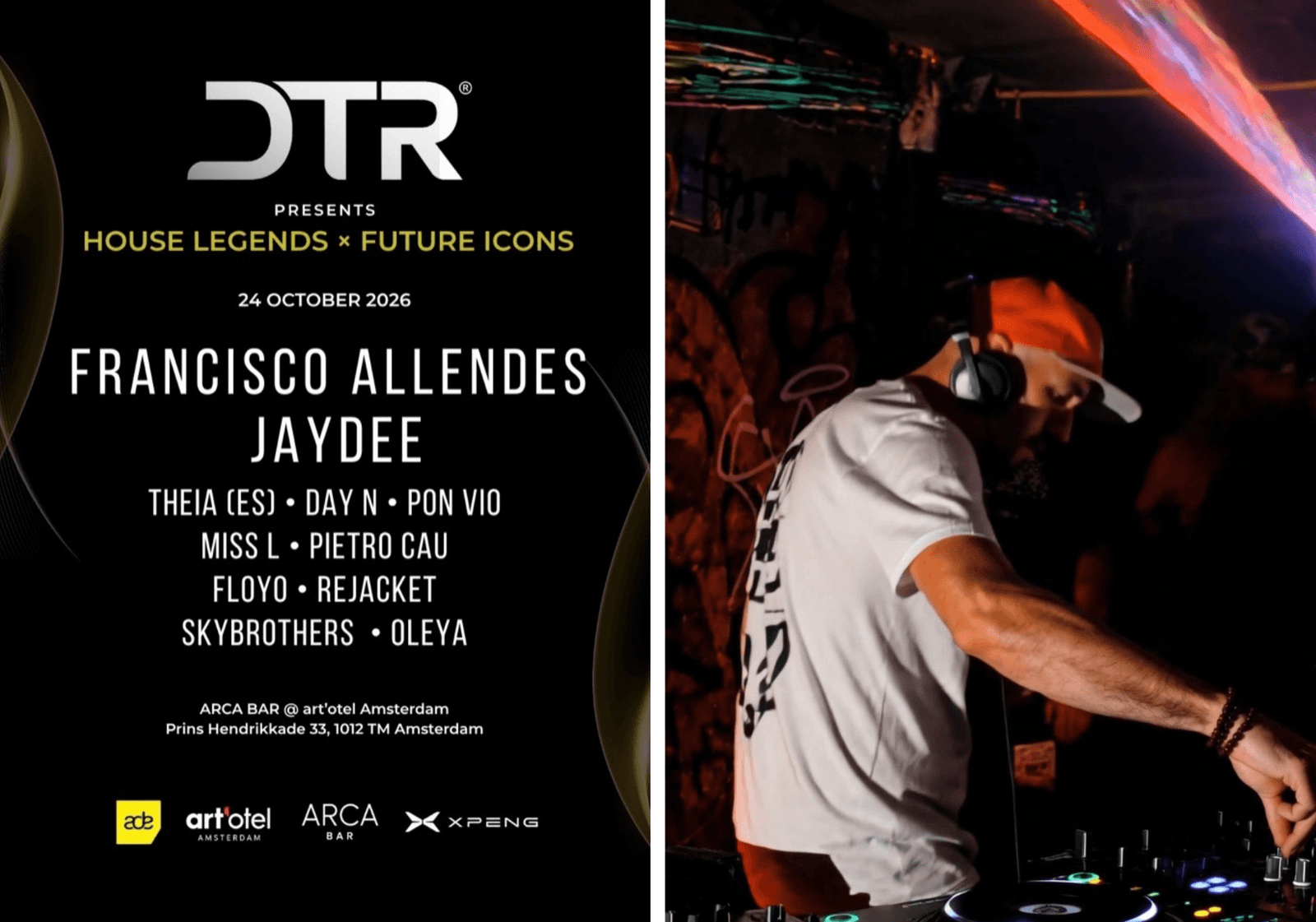 ADE at art'otel - House Legends x Future Icons presented by DJ Talent Room