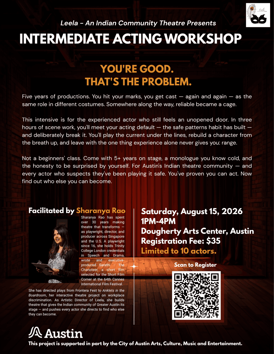 Intermediate Acting Workshop