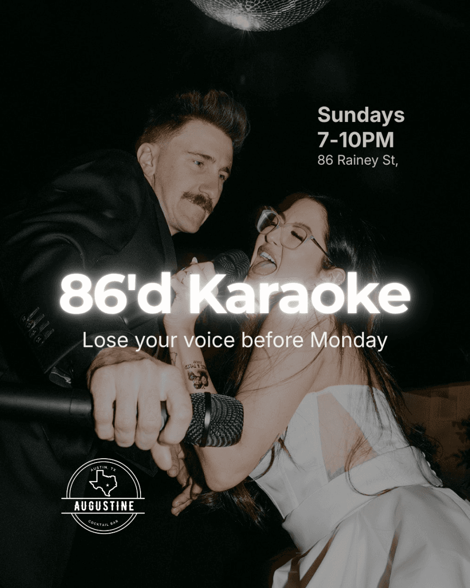 Karaoke Sundays at Augustine