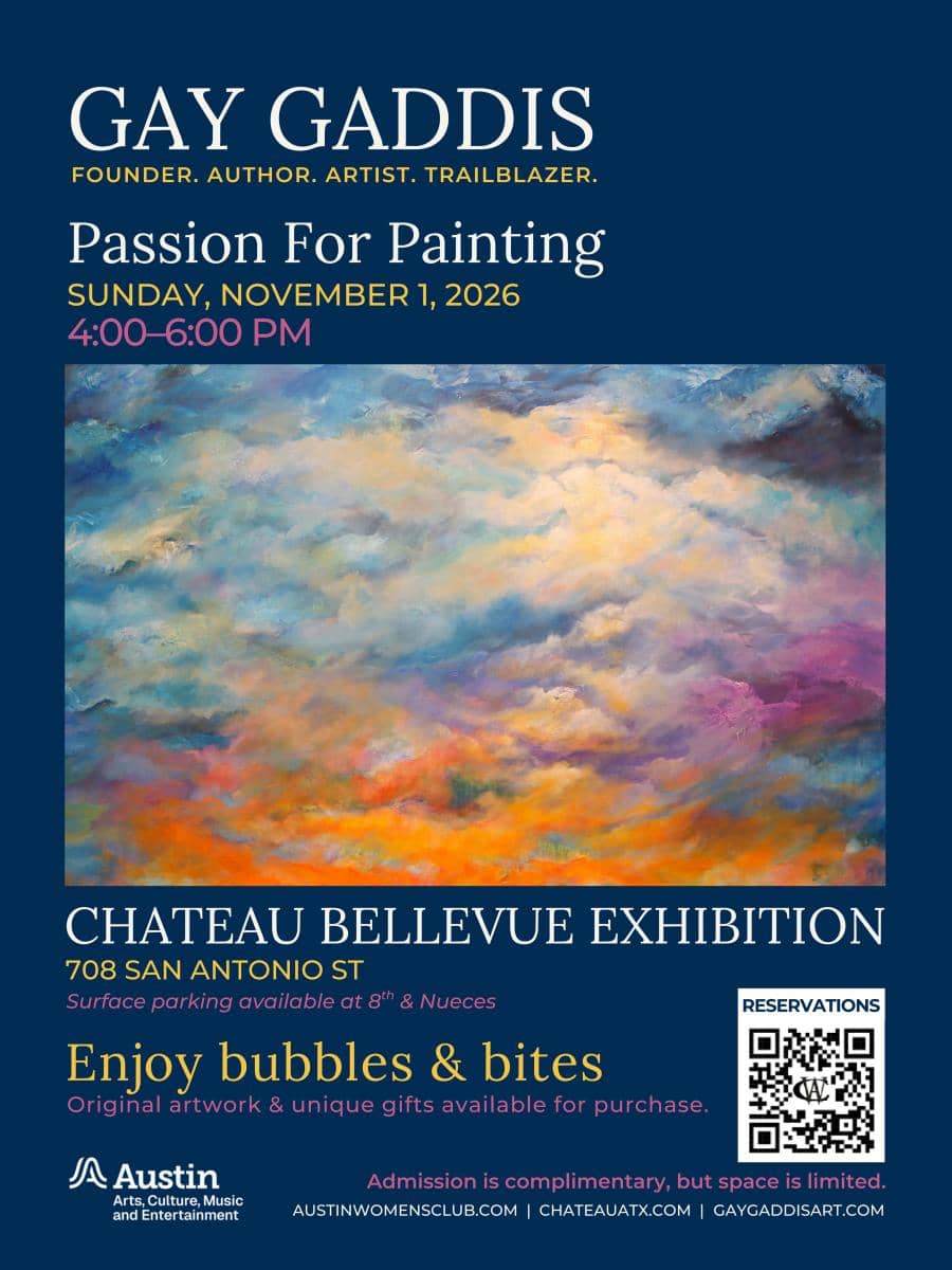 Chateau Bellevue Presents: Gay Gaddis - Passion for Painting
