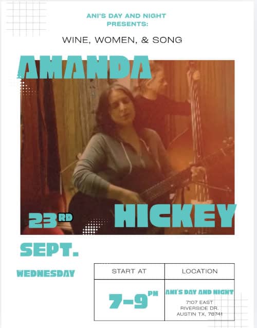 Wine, Women, & Song featuring Amanda Hickey