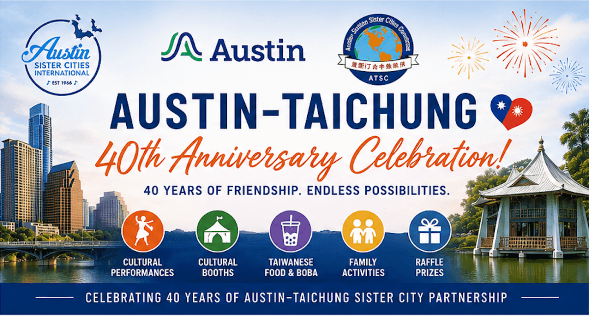Austin-Taichung 40th Anniversary Celebration