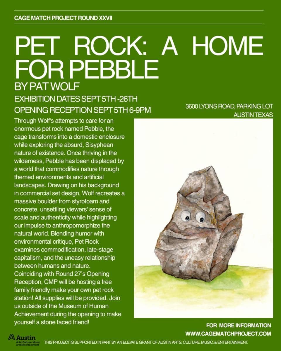 ROUND 27 “Pet Rock: A Home For Pebble” by Pat Wolf
