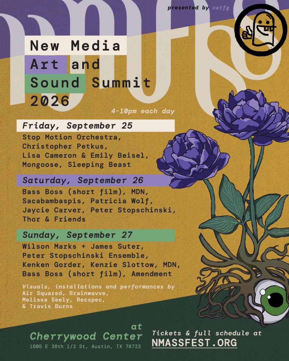 COTFG: New Media Art & Sound Summit 2026!