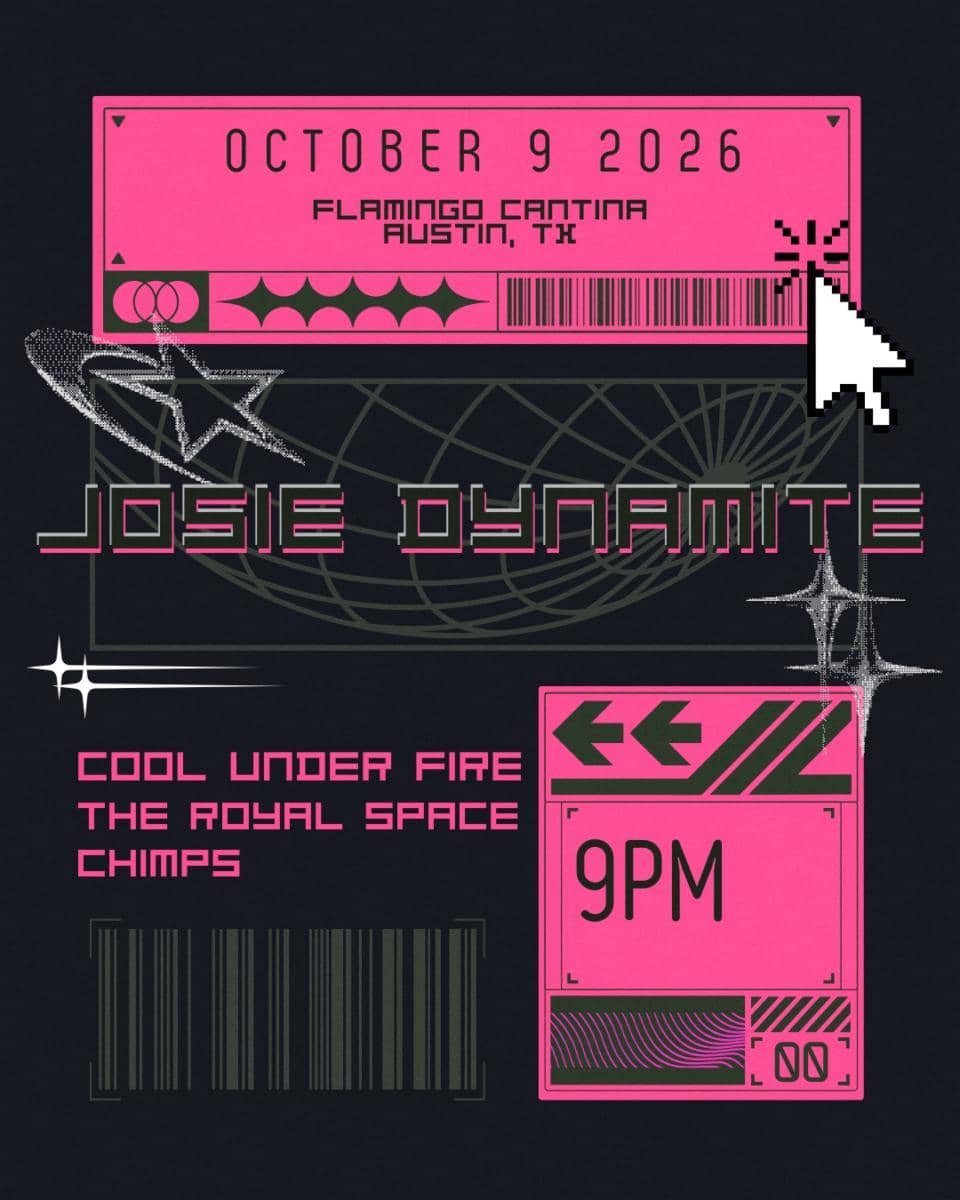 Josie Dynamite with Cool Under Fire & The Royal Space Chimps