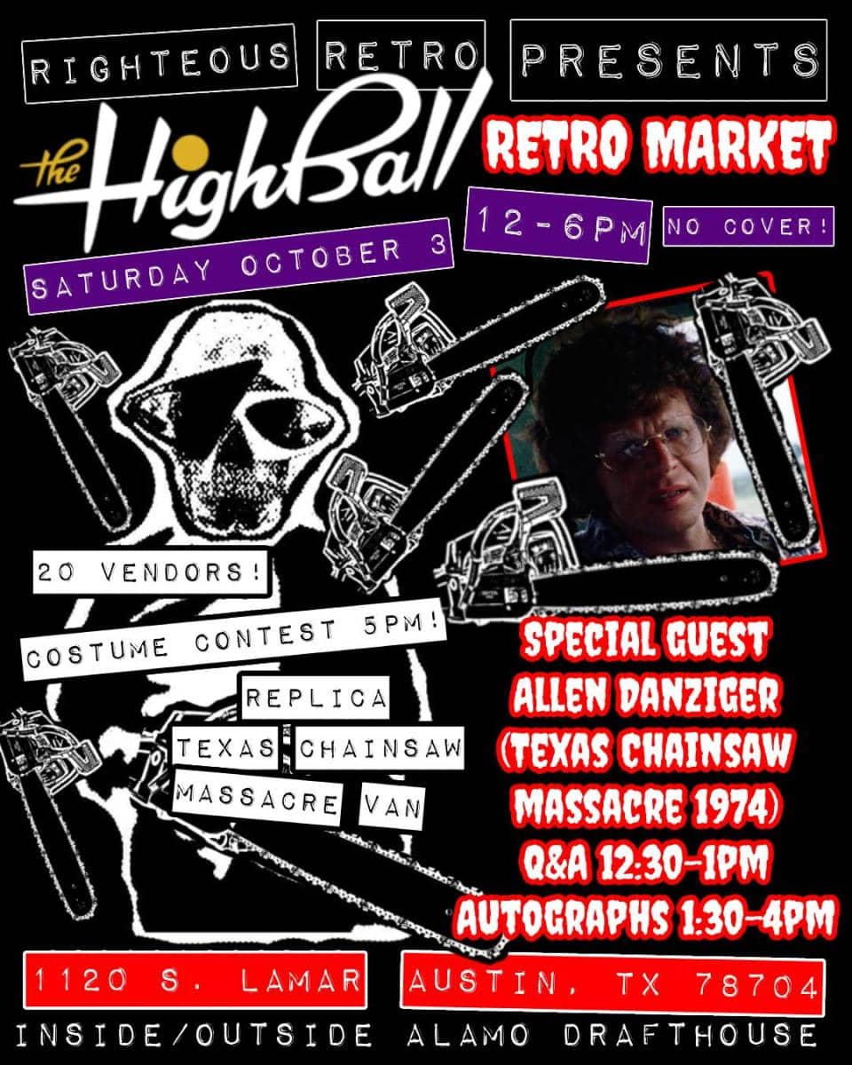 The Highball Retro Market w/ Allen Danziger of Texas Chainsaw Massacre