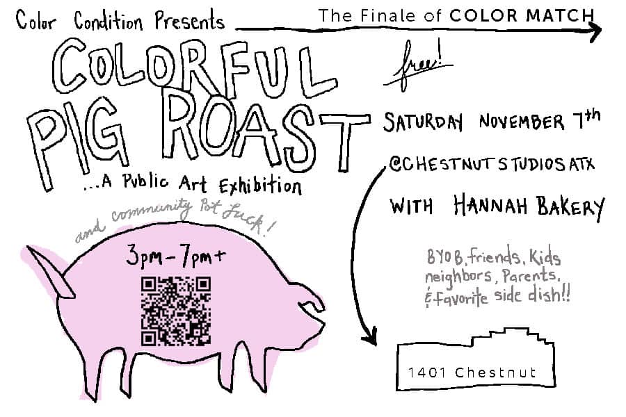 Color Match #4 - Colorful Pig Roast