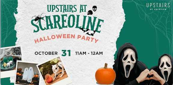 Upstairs at Scaroline: Halloween Party