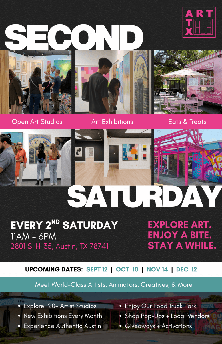 Second Saturday at Art Hub ATX