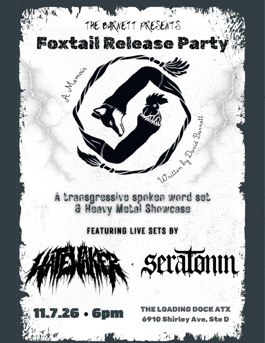 FOXTAIL: Heavy Metal Showcase and Book Launch