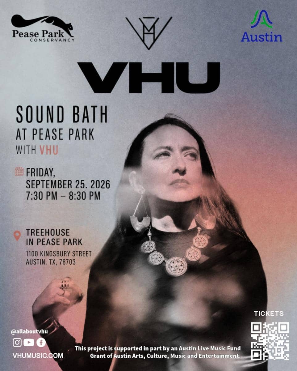 Sound Bath at Pease Park with VHU