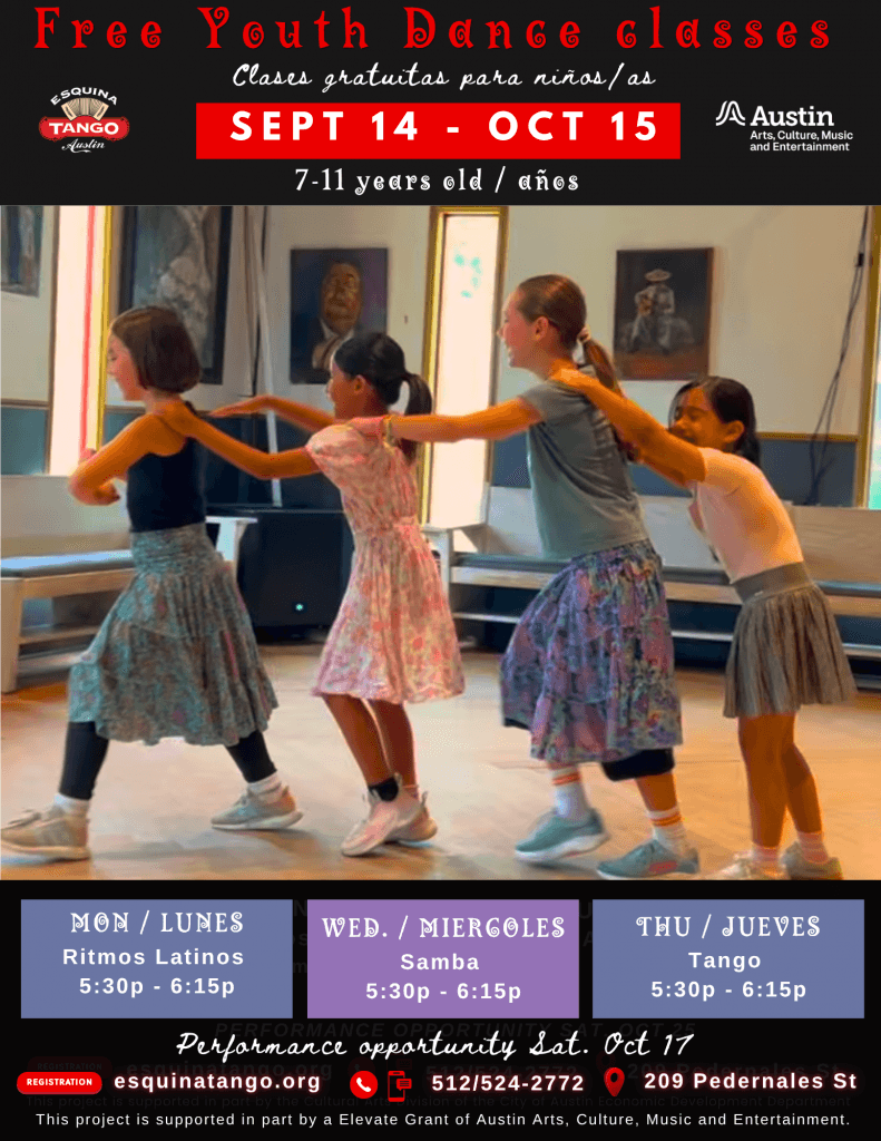 Esquina’s Fall Youth Dance Classes