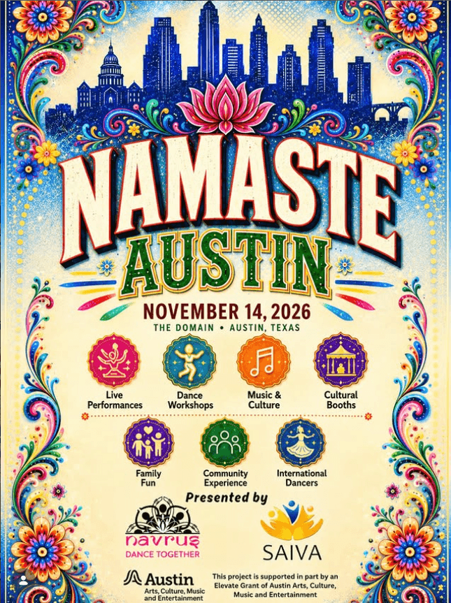 Namaste Austin 2026 – World Dance & Cultural Festival