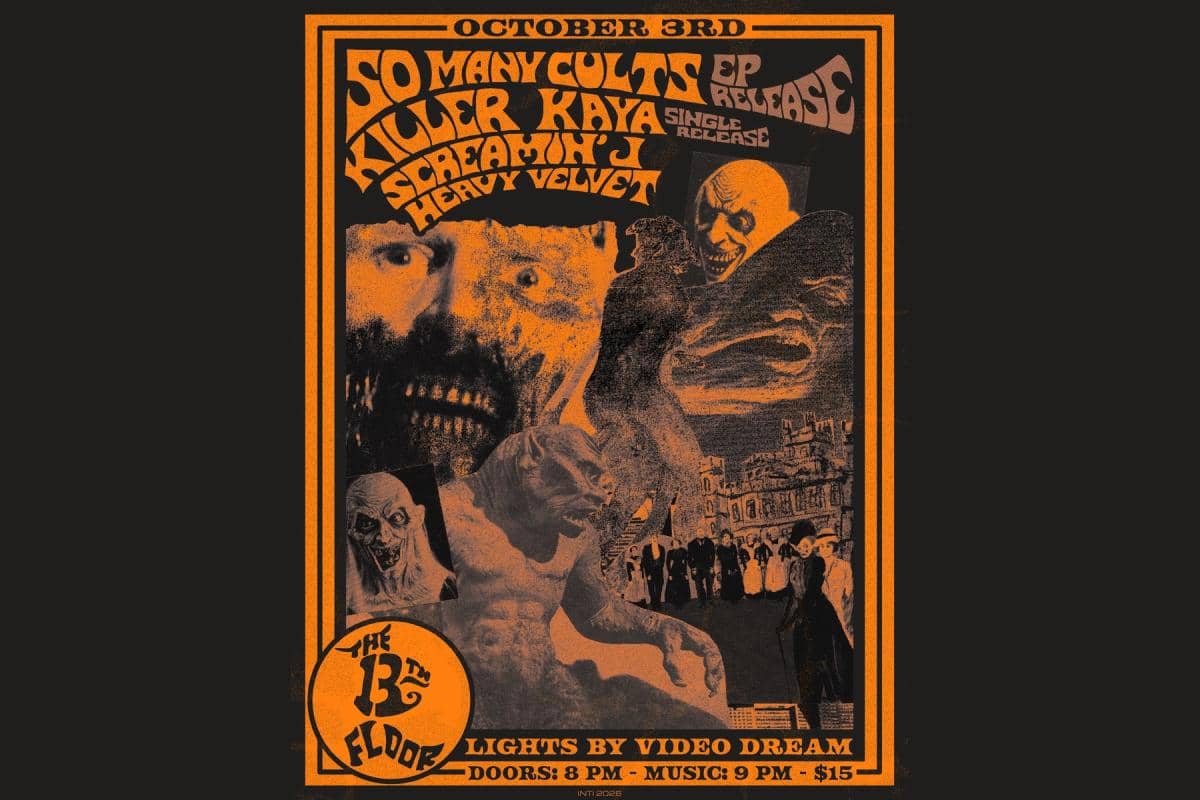 So Many Cults EP Release + Killer Kaya Single Release