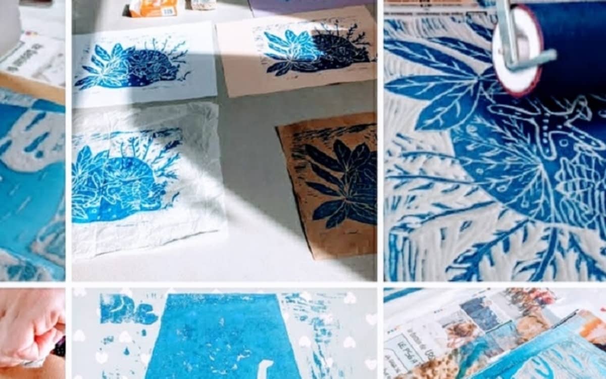 Atelier de linogravure samedi 12 septembre à 14 h 15, Paris 20