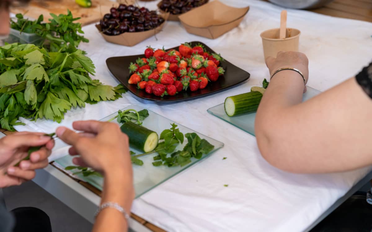 Action de sensibilisation au changement climatique - commençons par notre assiette !