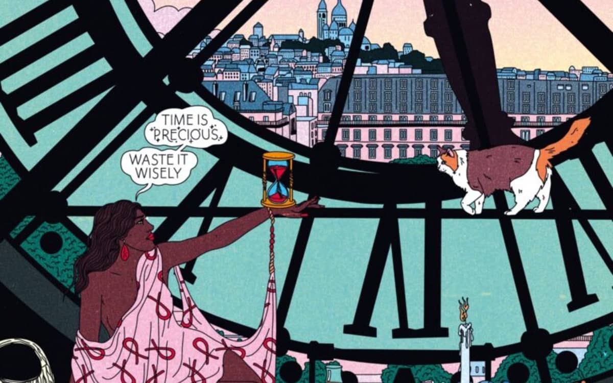 Opening of the exhibition "Irony in Paris" by illustrator Cosmo