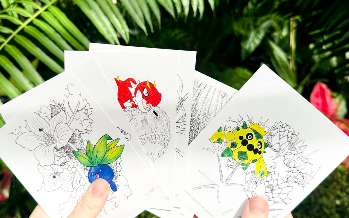 Atelier Pokémon et biodiversité - Dessiner les espèces qui inspirent les Pokémon