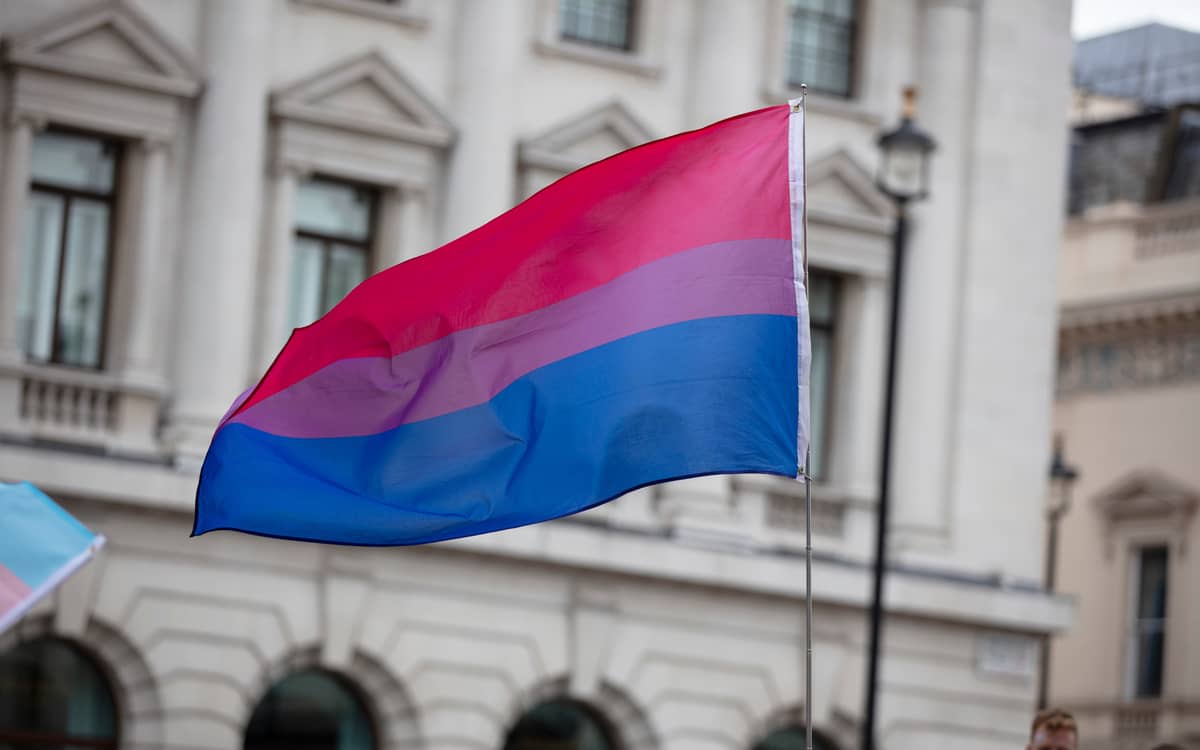 Event at Hôtel de Ville for the International Day of Bisexual Visibility