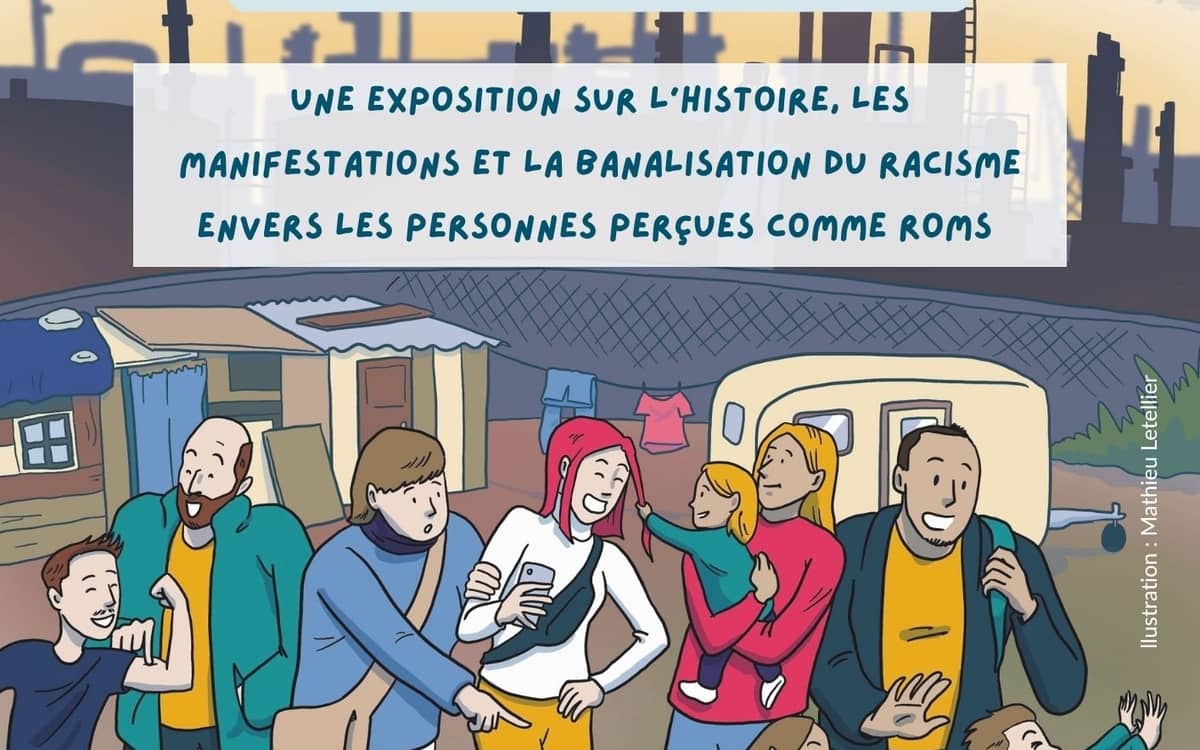 Vernissage de l'exposition " L'antitsiganisme, d'hier à aujourd'hui."