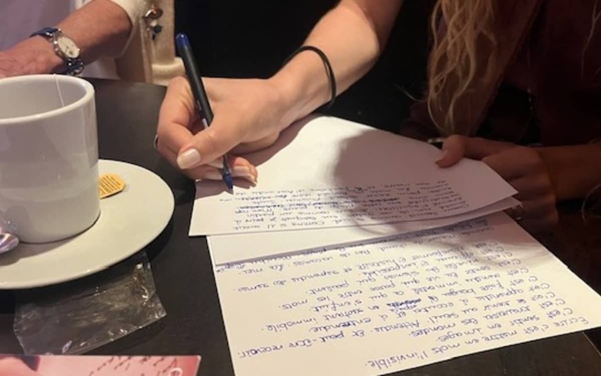 Atelier d'écriture en lien avec l'exposition "Cezanne et nous"