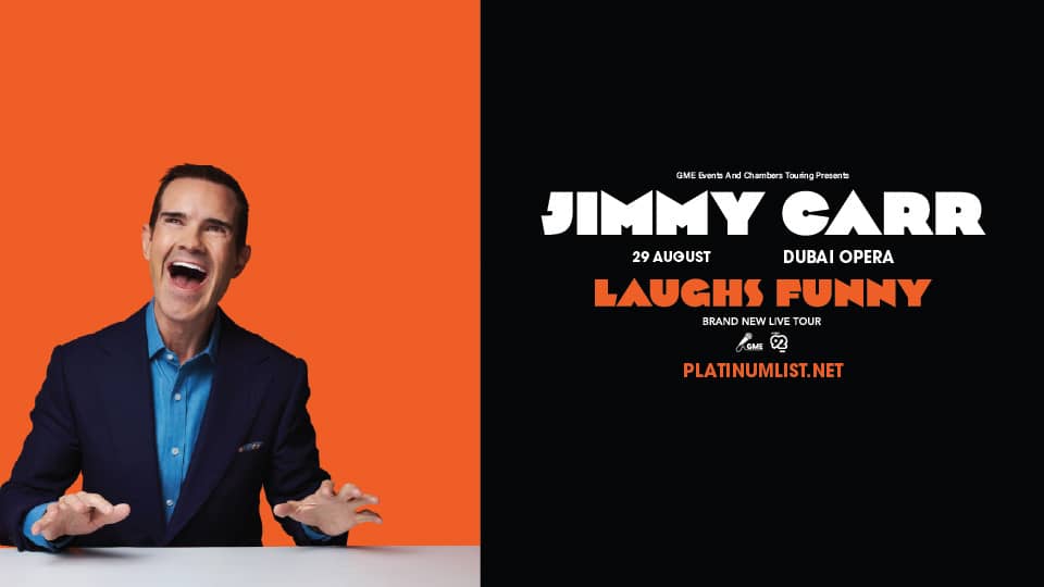 Jimmy Carr 'Laughs Funny' Live at Dubai Opera