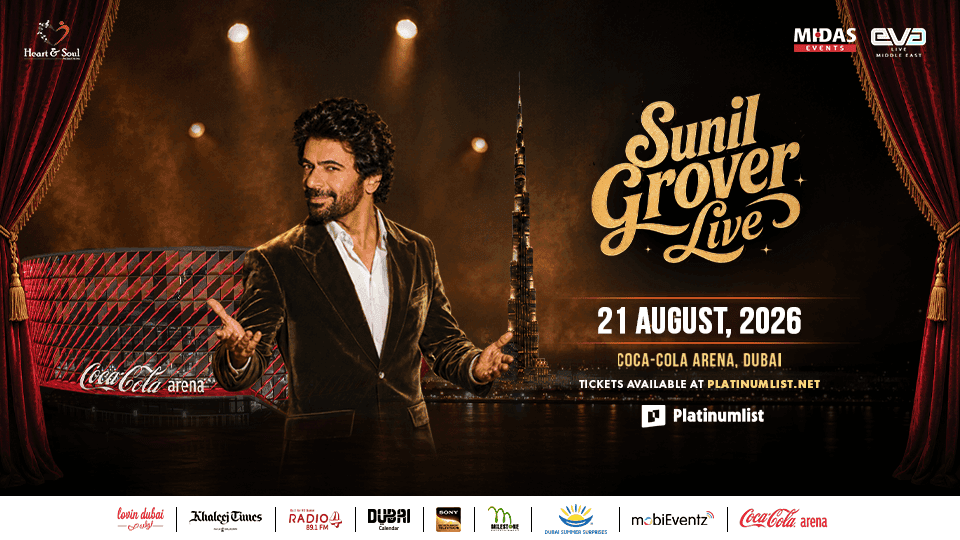 Sunil Grover in Dubai