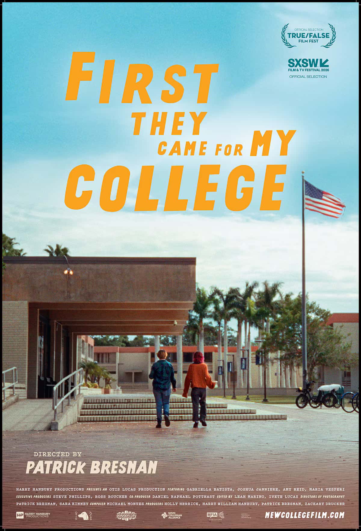 FIRST THEY CAME FOR MY COLLEGE