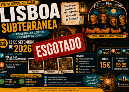 LISBOA SUBTERRÂNEA À DESCOBERTA DOS SEGREDOS ESCONDIDOS DA CIDADE