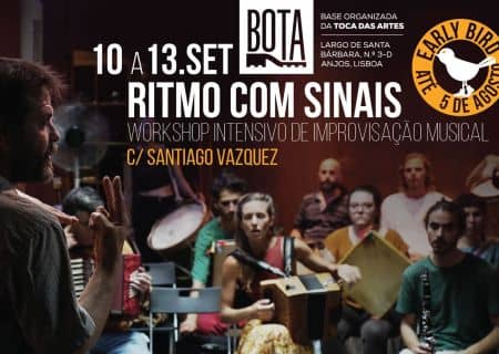 RITMO COM SINAIS - WORKSHOP INTENSIVO DE IMPROVISAÇÃO MUSICAL