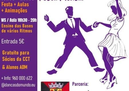 Academia Danças do Mundo | Festa mensal