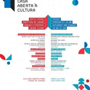 'Casa Aberta à Cultura'
