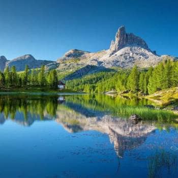 Walking in the Dolomites