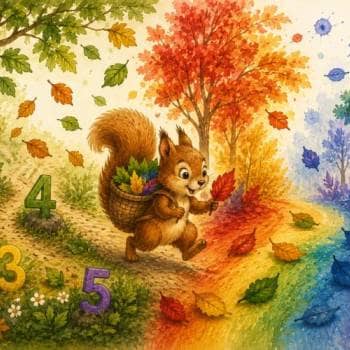 O Ladrão de Folhas: os números e as cores