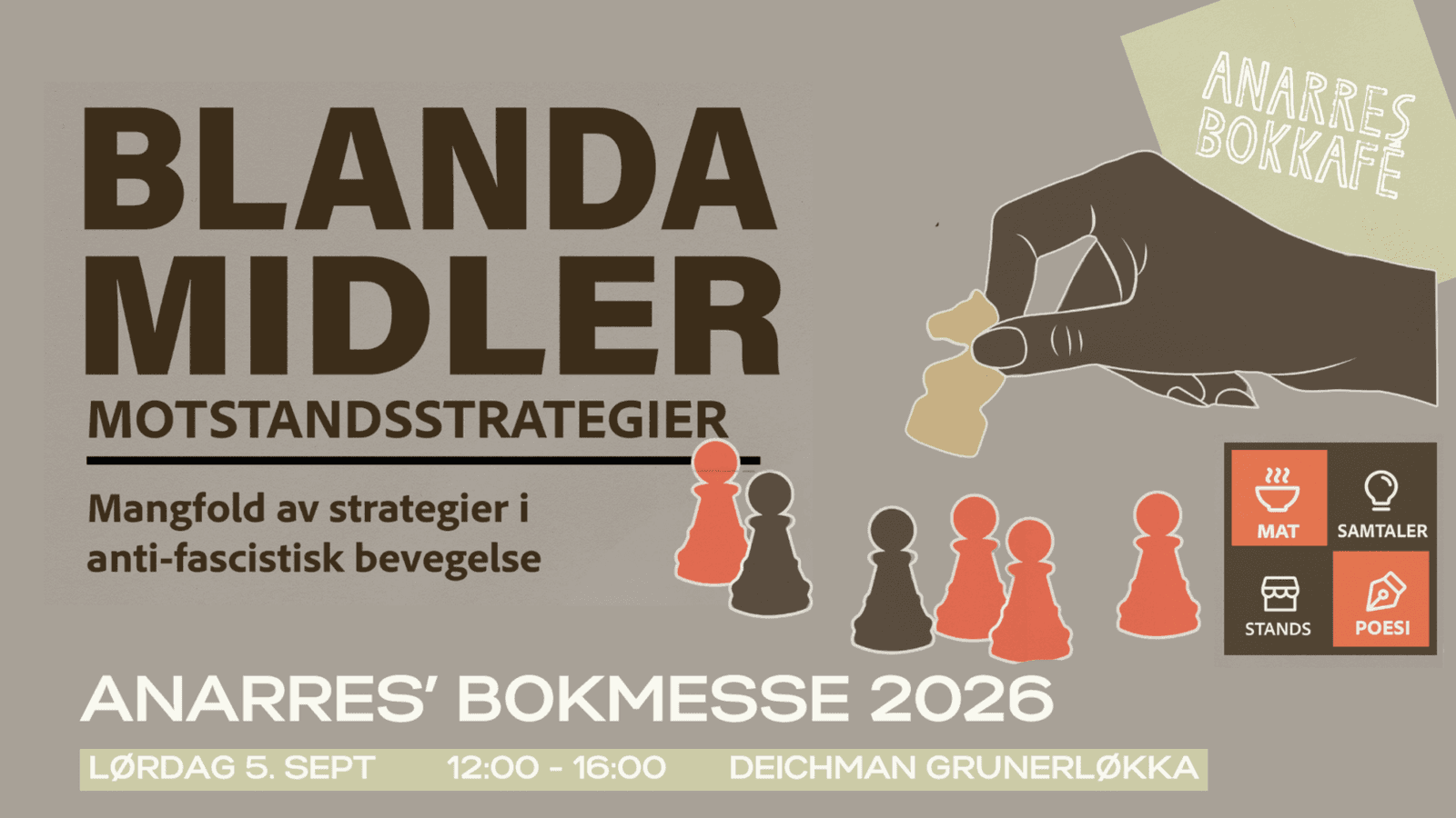 Anarres bokmesse 2026