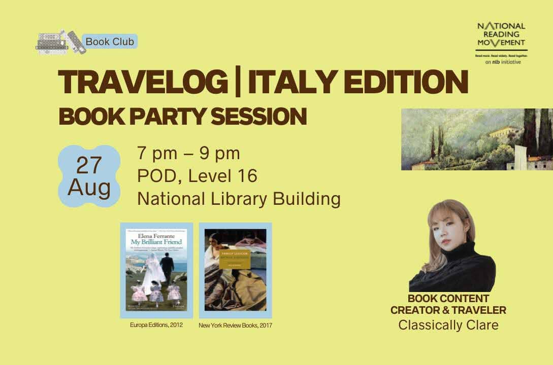 Travelog | Italy edition – Book Party Session