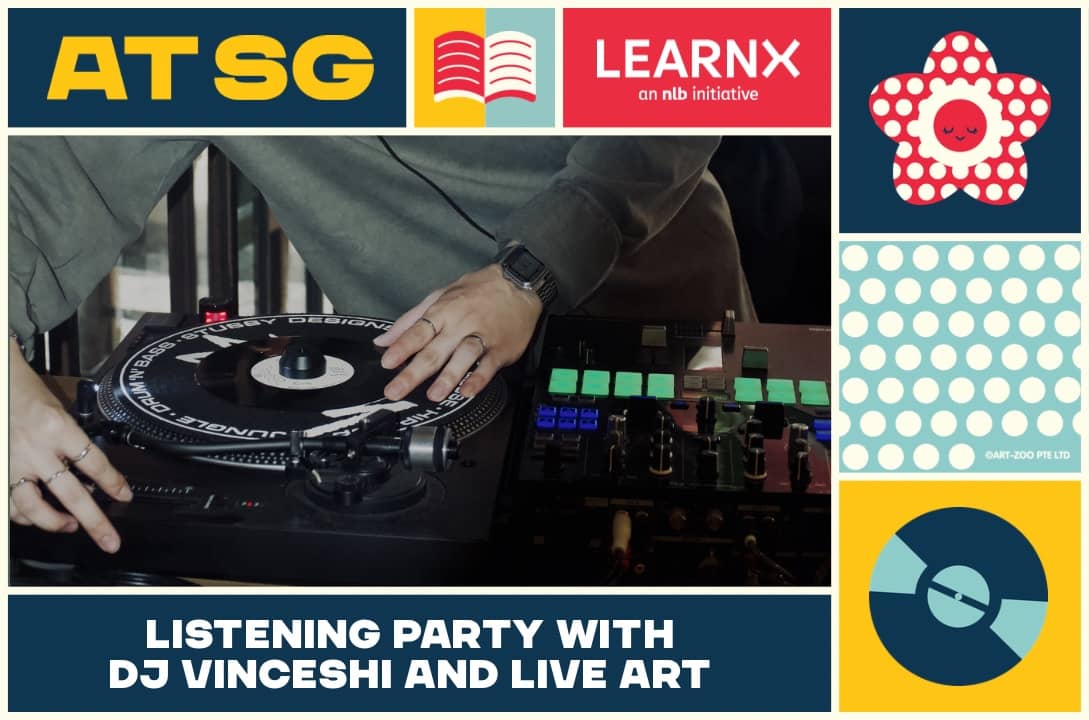 Listening Party with DJ vinceshi and Live Art | All Things Singapore 2026
