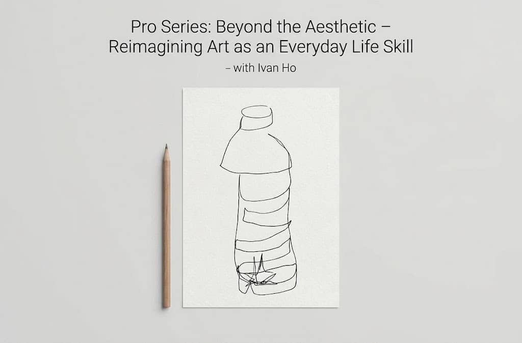 Pro Series: Beyond the Aesthetic — Reimagining Art as an Everyday Life Skill